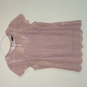 White House Black Market lace top